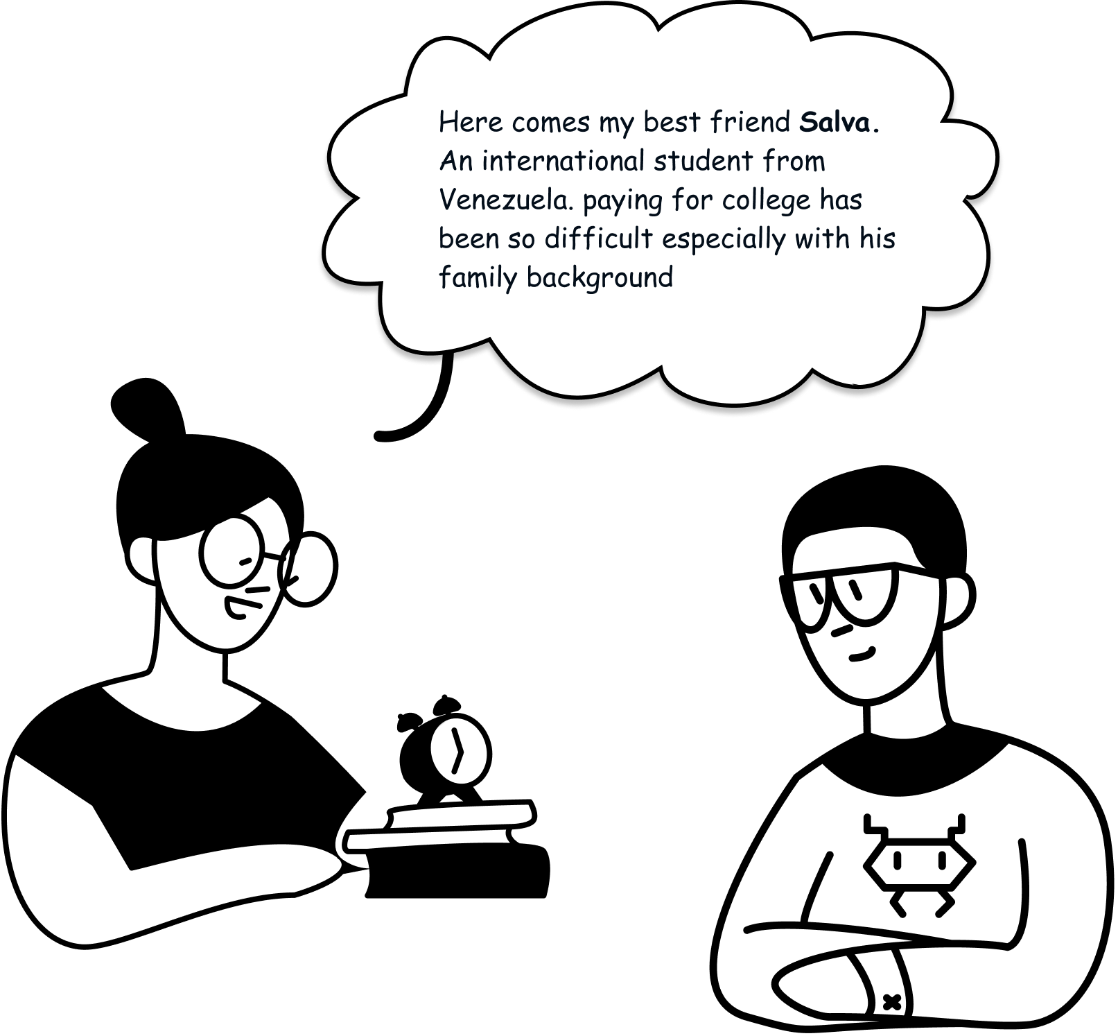 International Student persona